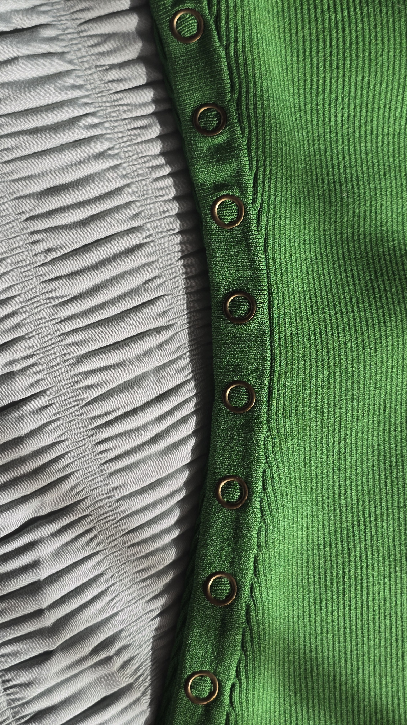 Mariano Green Ribbed Dress - Size M/M - photo 4
