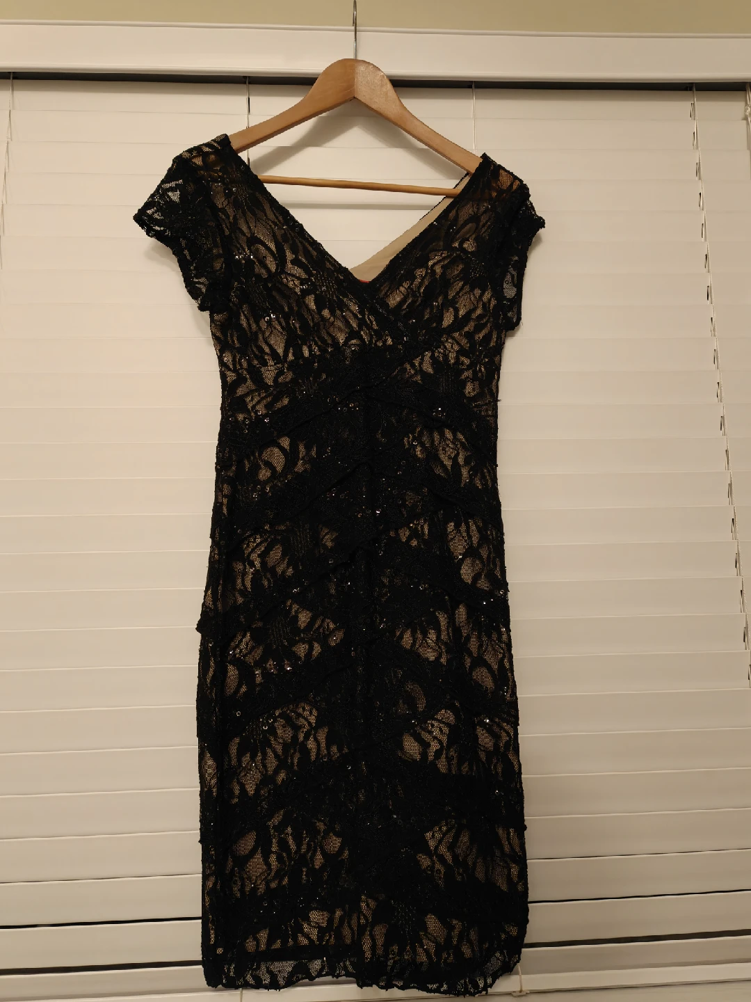 Black Lace Cocktail Dress
