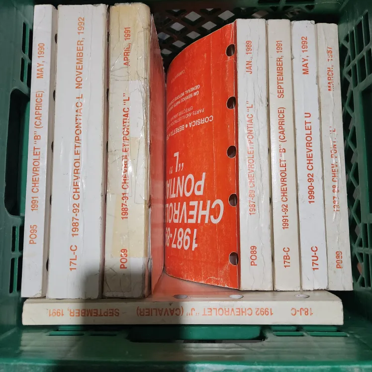 Chevrolet & Buick Parts Catalogues 1987-1992 image indicator(2)