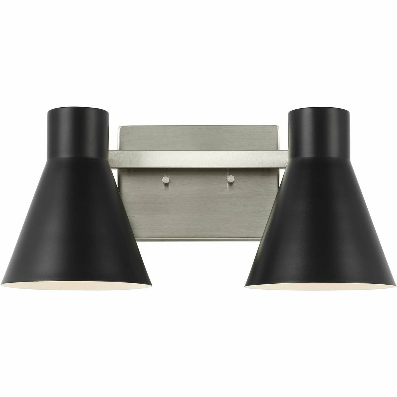 Towner two light vanity fixture - Matte Black