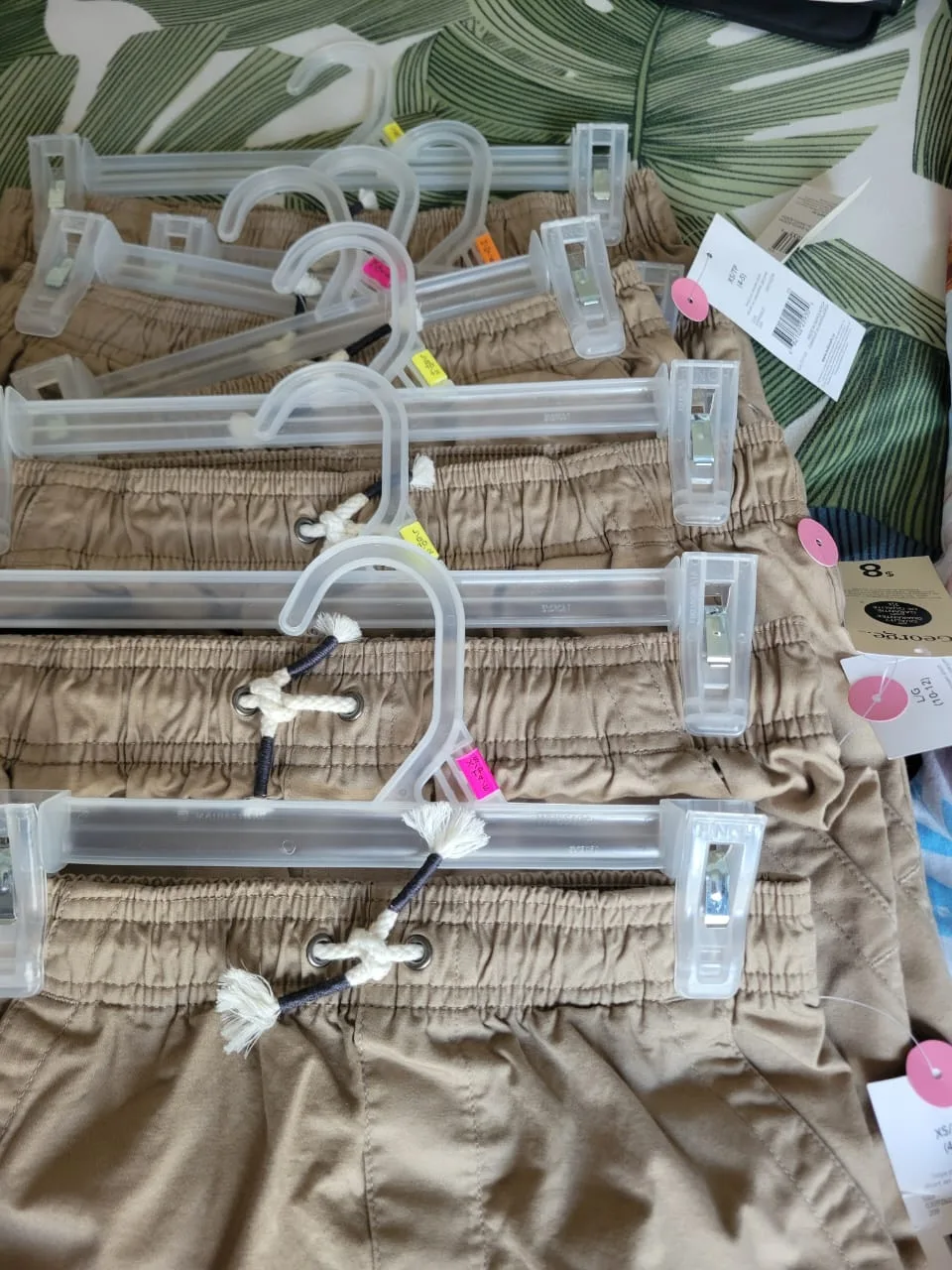 New George Khaki Shorts - Size XS to xl image indicator(2)