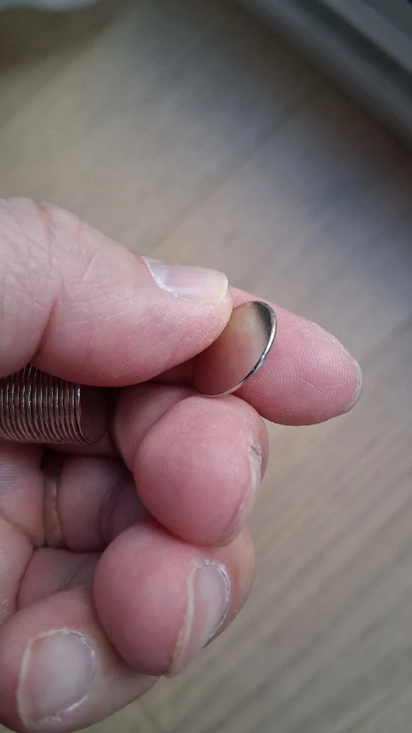 20 peices (15x1mm) Super Strong Neodymium Magnet image indicator(2)