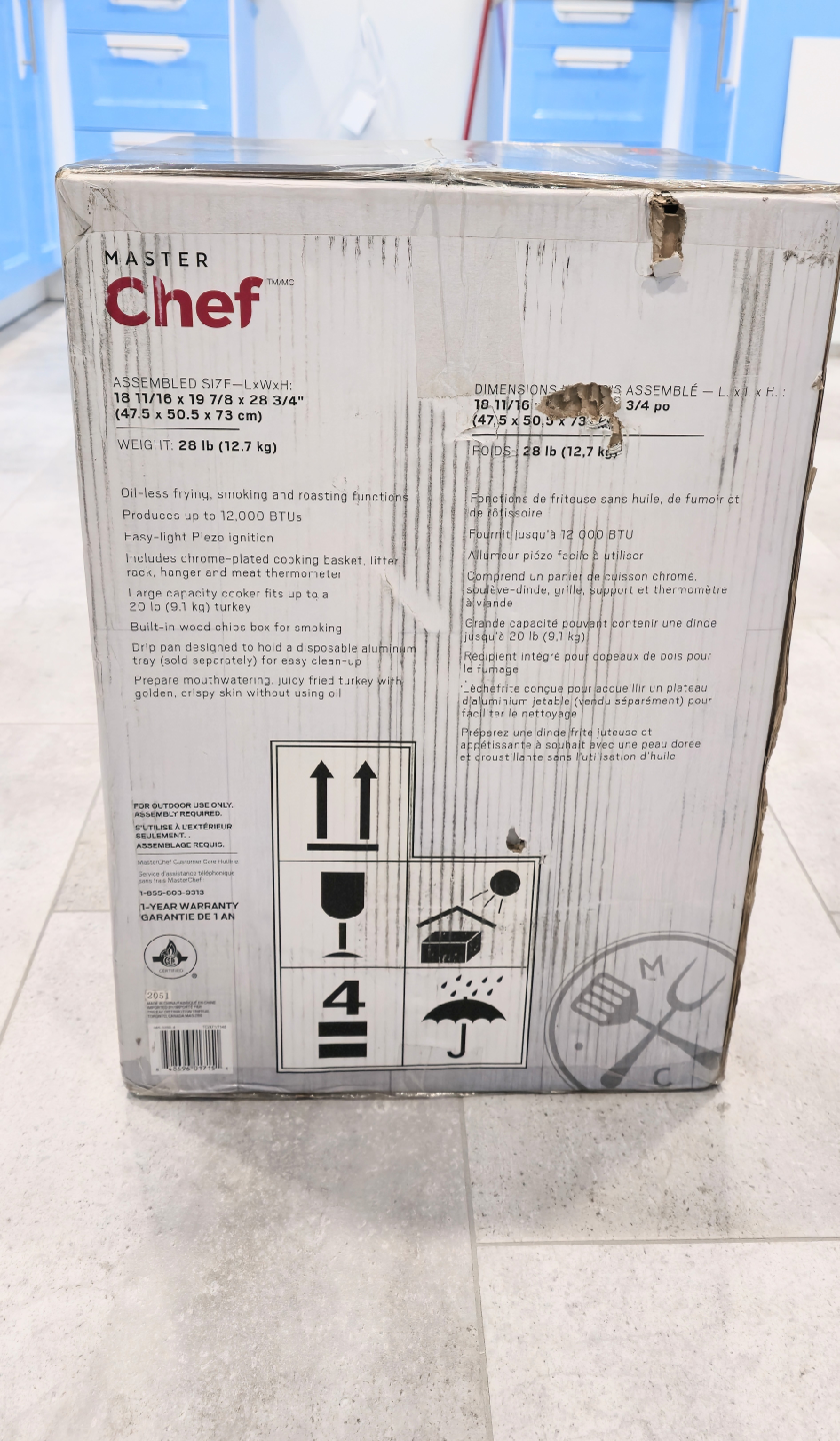 Master Chef Outdoor 3-in-1 Cooker - photo 4