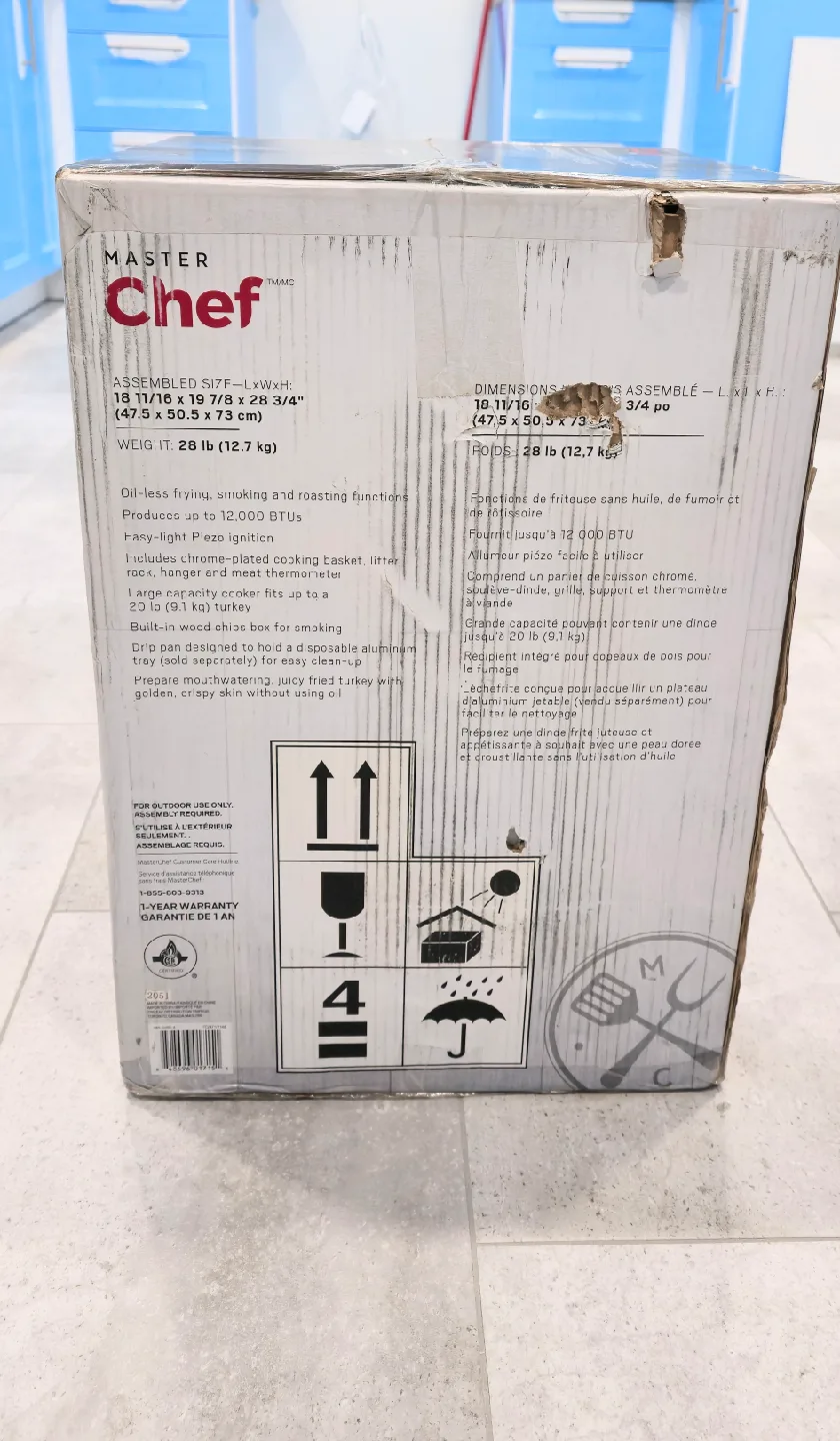 Master Chef Outdoor 3-in-1 Cooker image indicator(4)