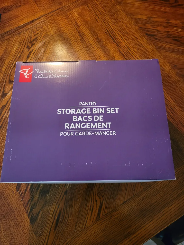 President's Choice Pantry Storage Bin Set - 4 Bins image indicator(2)