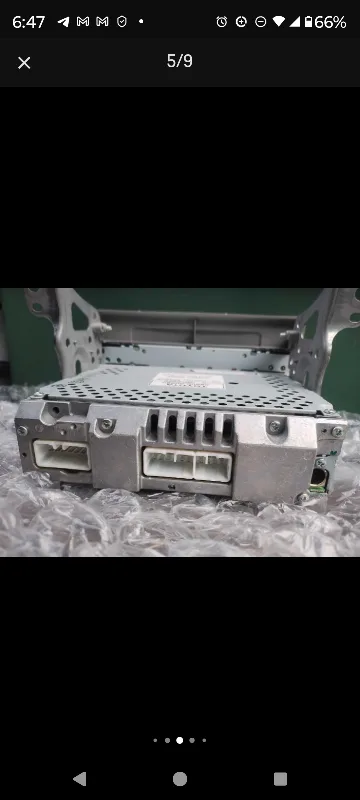 Toyota Yaris Double  Din Radio CD Player 08600-00980 OEM image indicator(3)