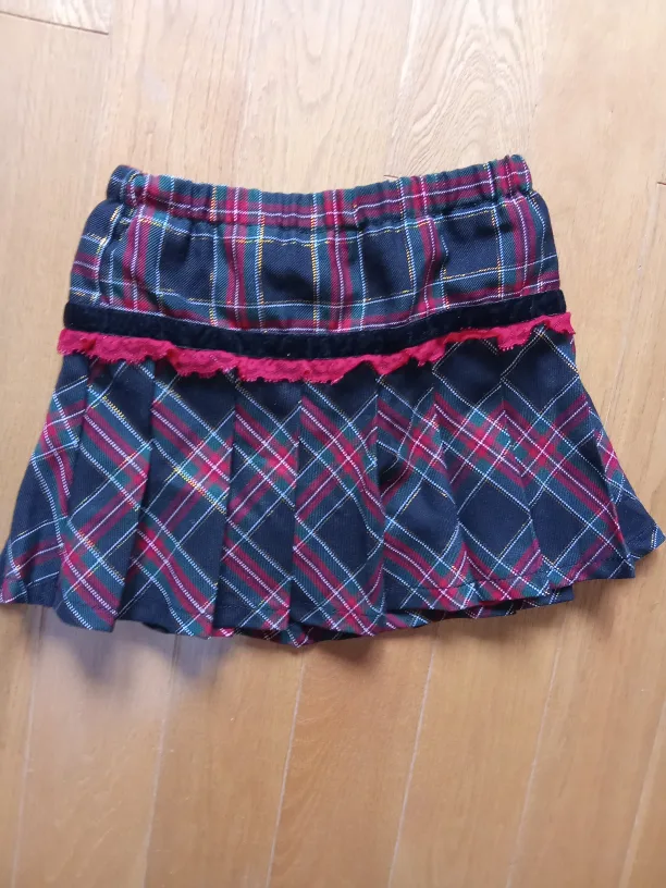 NEW Christmas Plaid Skirt - Size 3T thumbnail