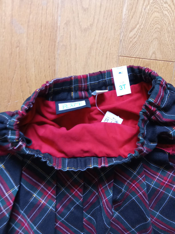NEW Christmas Plaid Skirt - Size 3T - photo 3