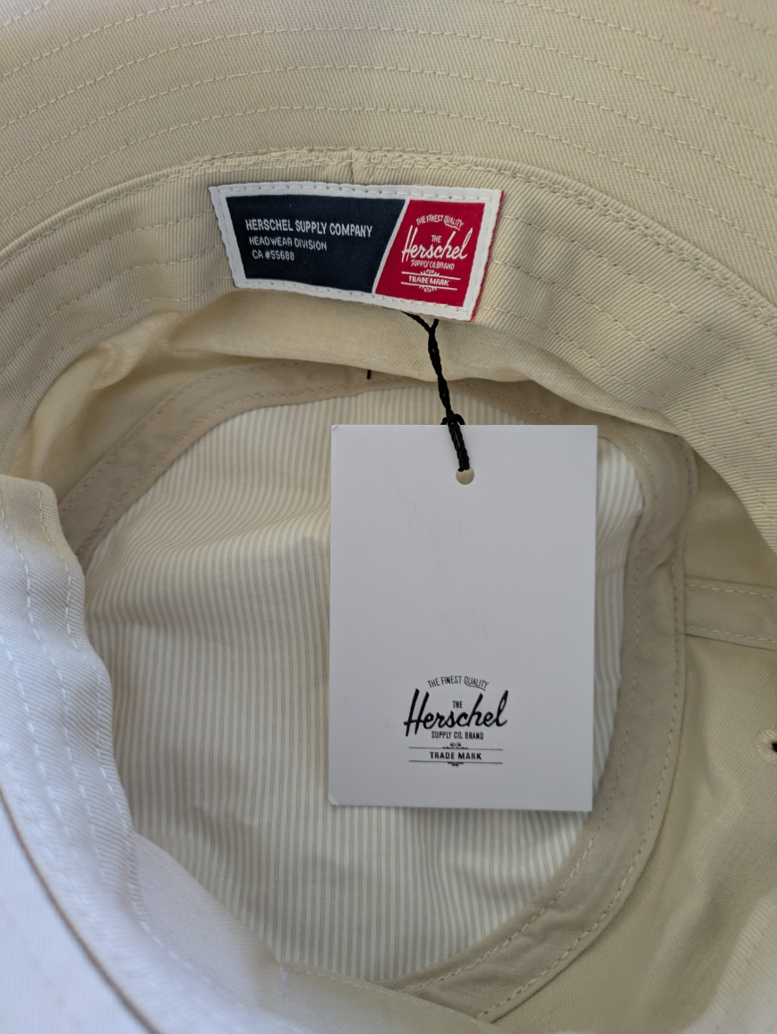 New Herschel Supply Co. Bucket Hat - Cream - photo 2