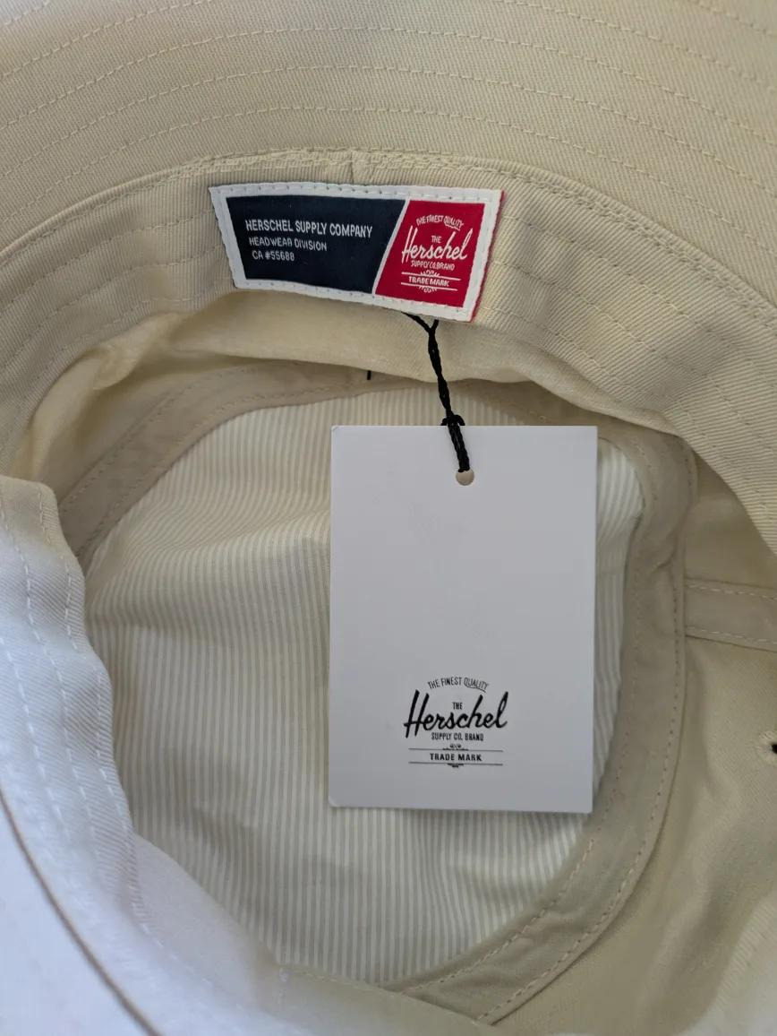 New Herschel Supply Co. Bucket Hat - Cream image indicator(2)