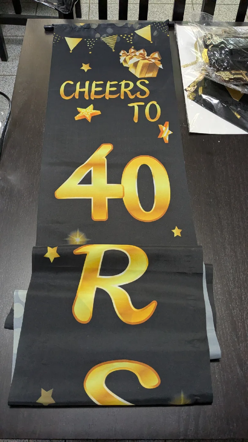 40th Birthday Party Decorations image indicator(2)
