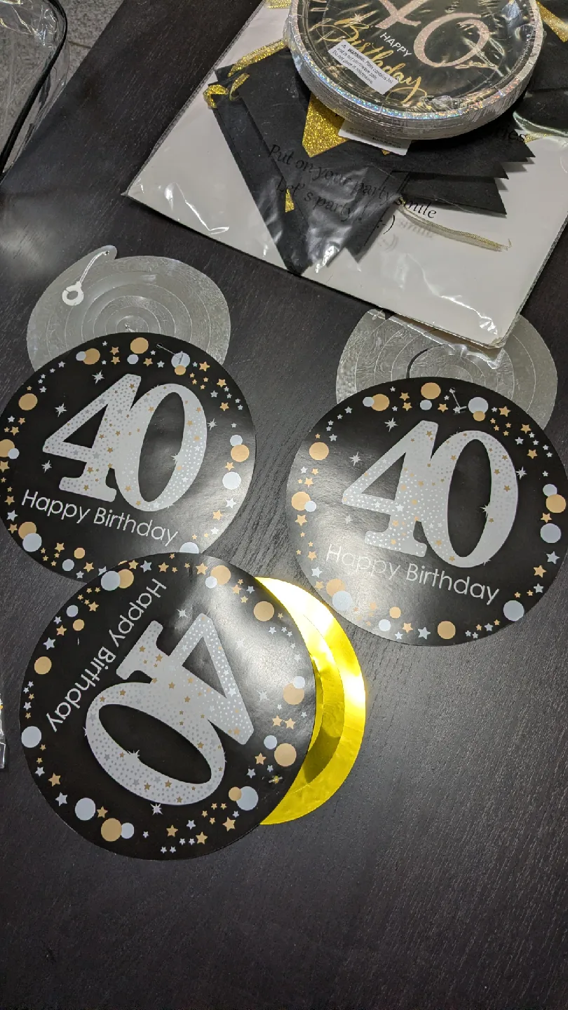 40th Birthday Party Decorations image indicator(3)