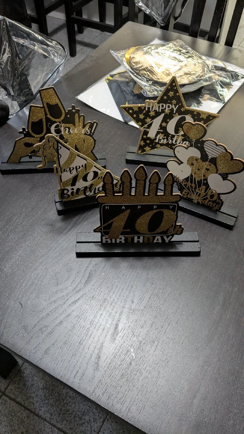 40th Birthday Party Decorations image indicator(5)