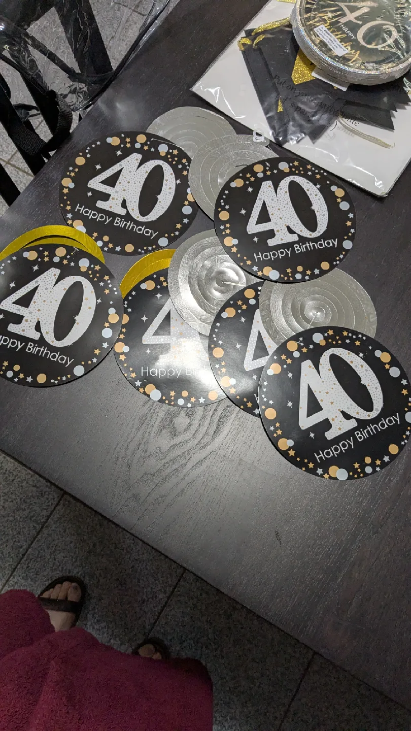 40th Birthday Party Decorations image indicator(6)