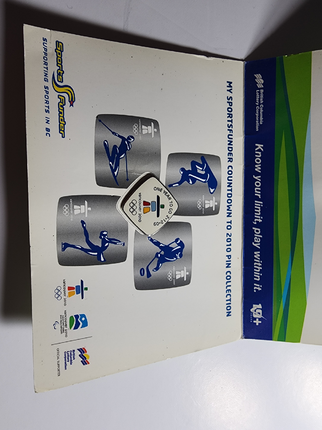 SportsFunder Countdown to 2010 Pin Collection - photo 4