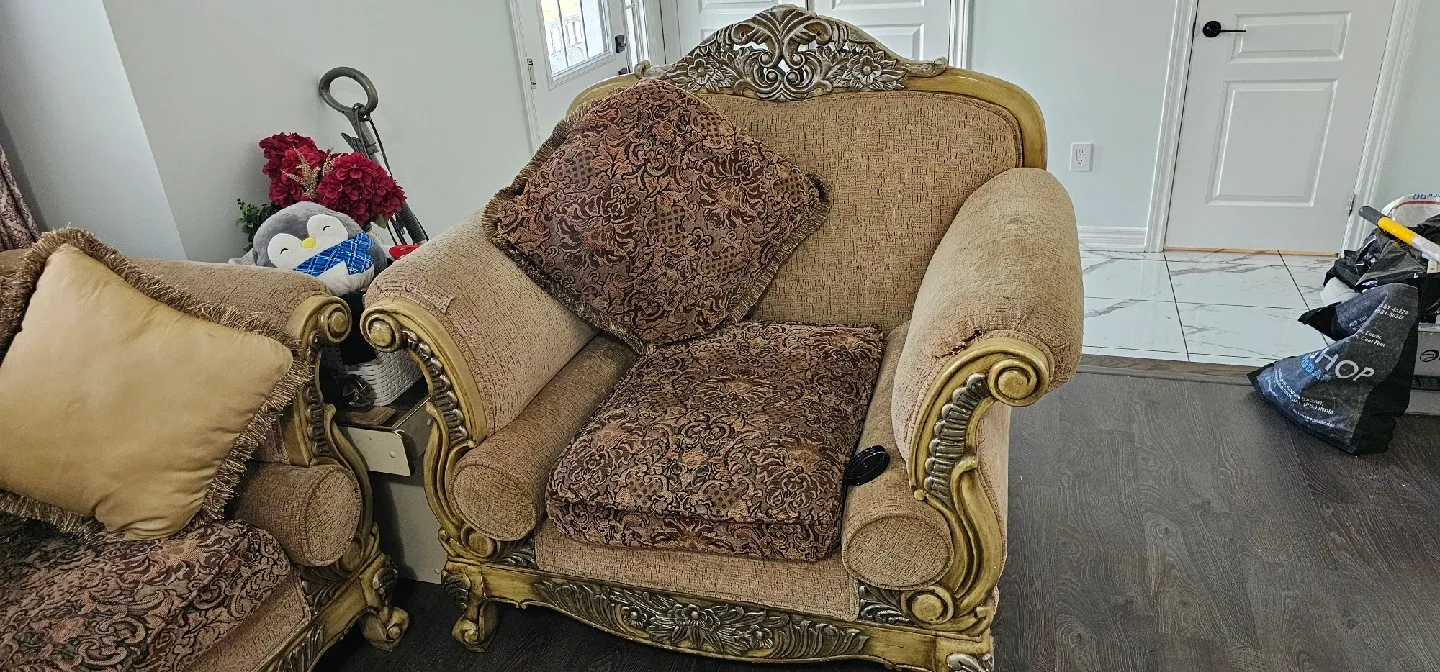 Ornate Sofa Set - Living Room Furniture image indicator(5)