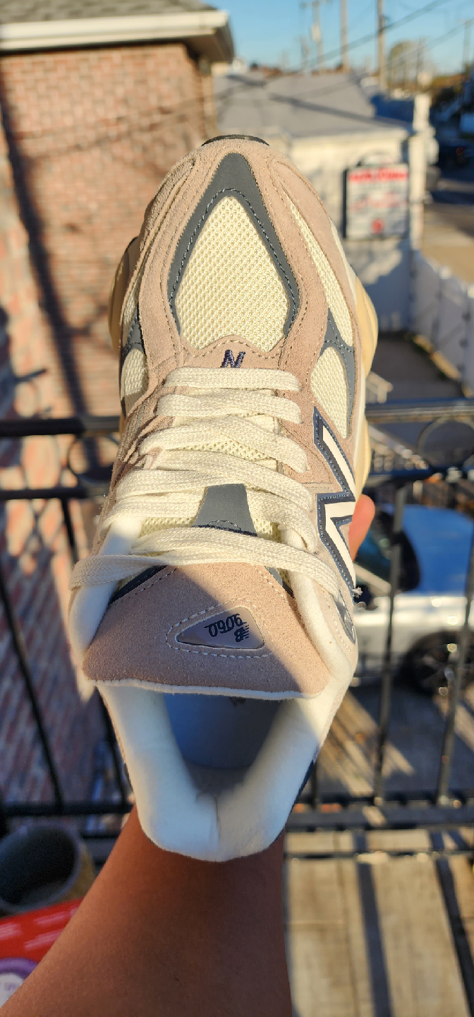 New Balance 9060 Cream/Grey / blackSneakers - photo 4