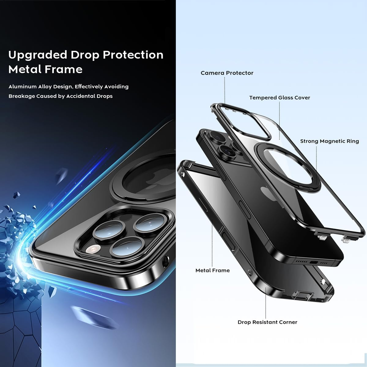 JIAONASHIJIA Compatible with MagSafe IPHONE16 Pro Max Case - photo 5