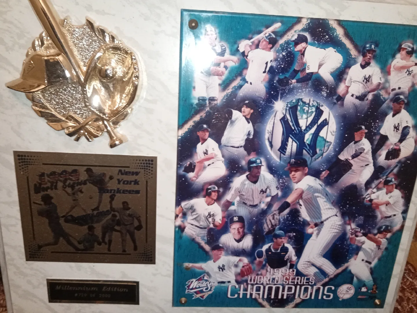 New York Yankees 1999 World Series Champions Millennium Edition