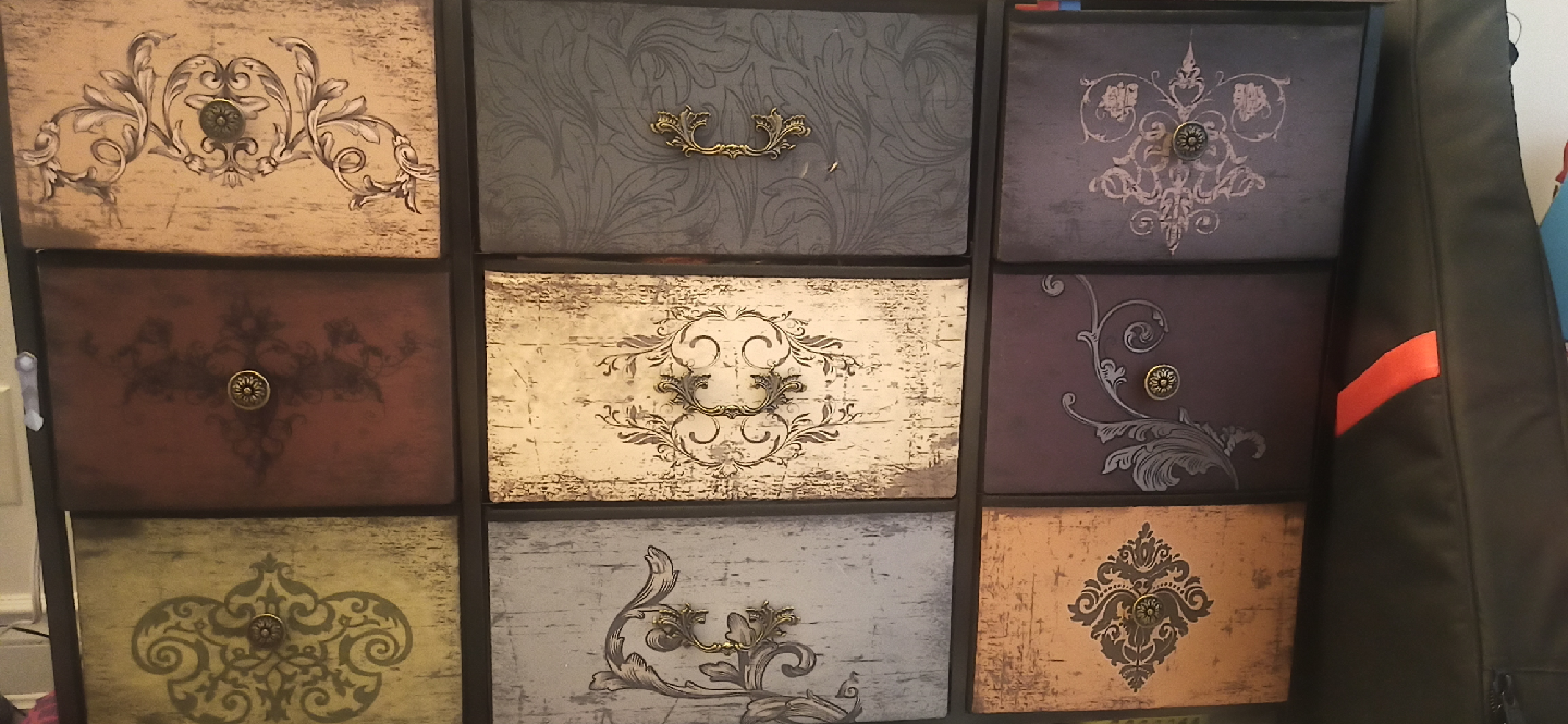 9 Drawer Fabric Dresser Storage Tower - photo 4