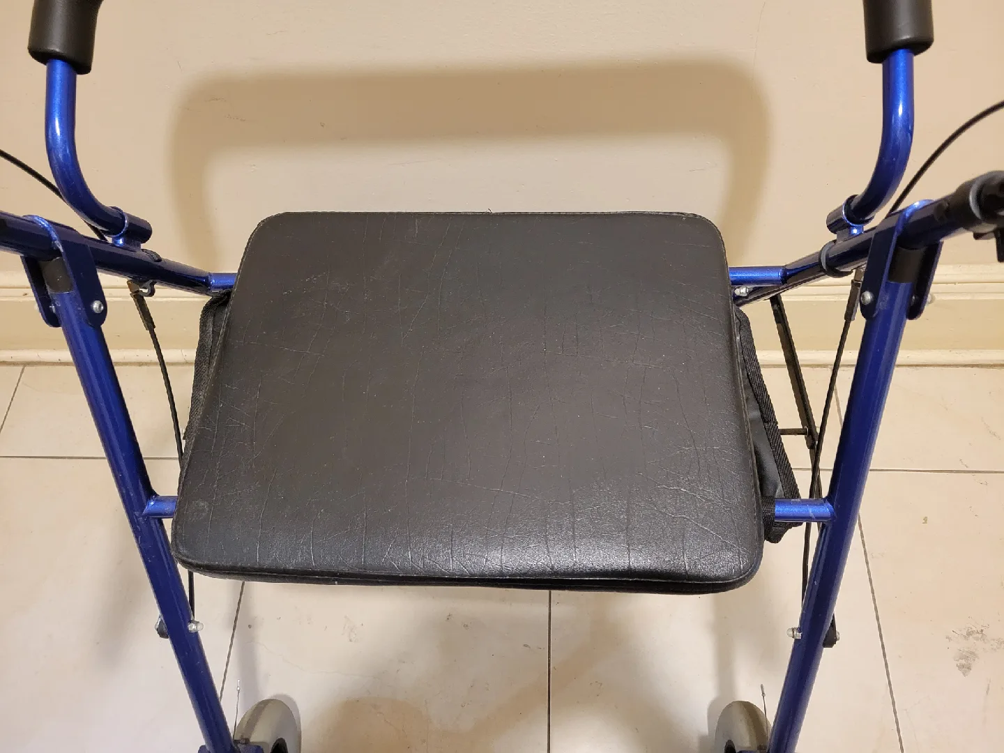 Blue Walker with Seat & Basket image indicator(2)