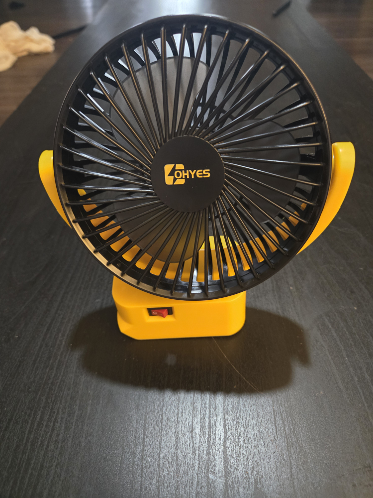 ZOHYES Battery Powered Fan Mobile Power Bank - photo 2