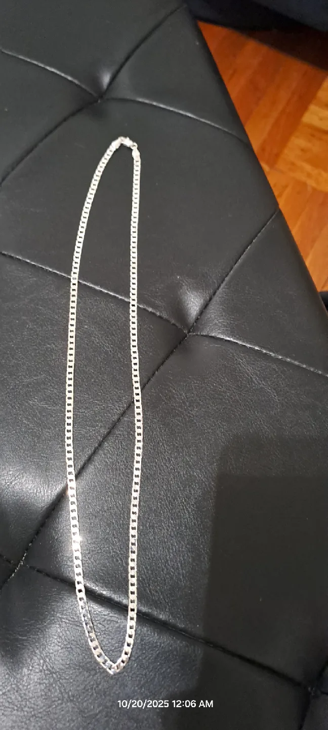 Sterling Silver 925 Chain Necklace image indicator(2)