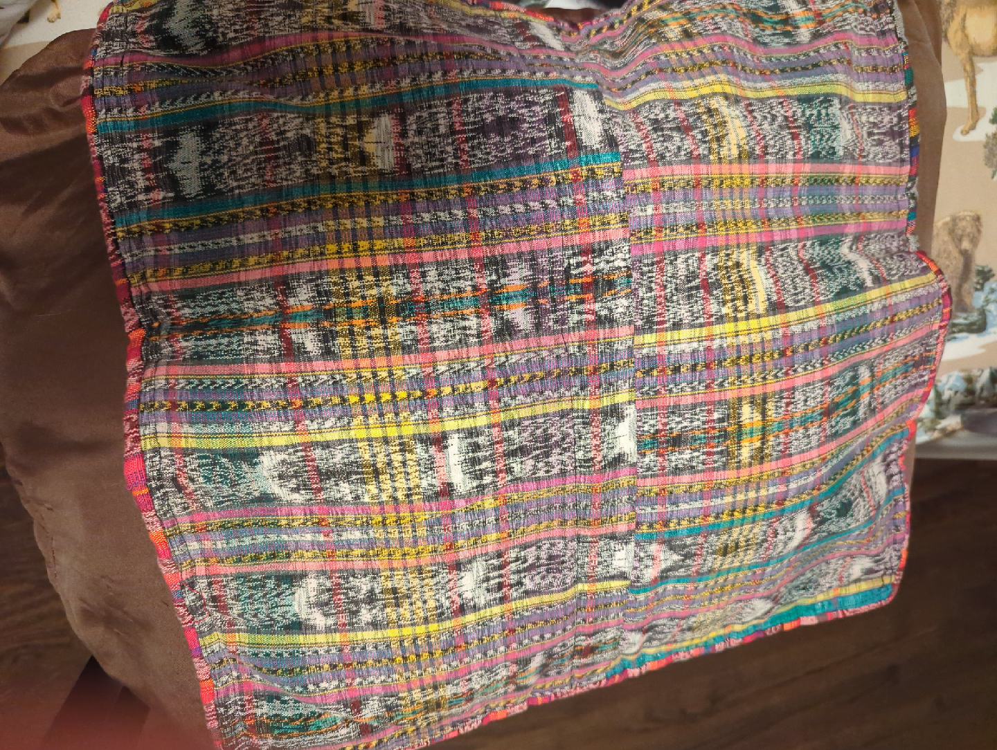 Colorful Embroidered Pillow Cover - photo 2