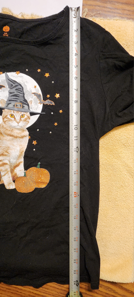 Halloween long sleeved shirt - size: large - photo 4