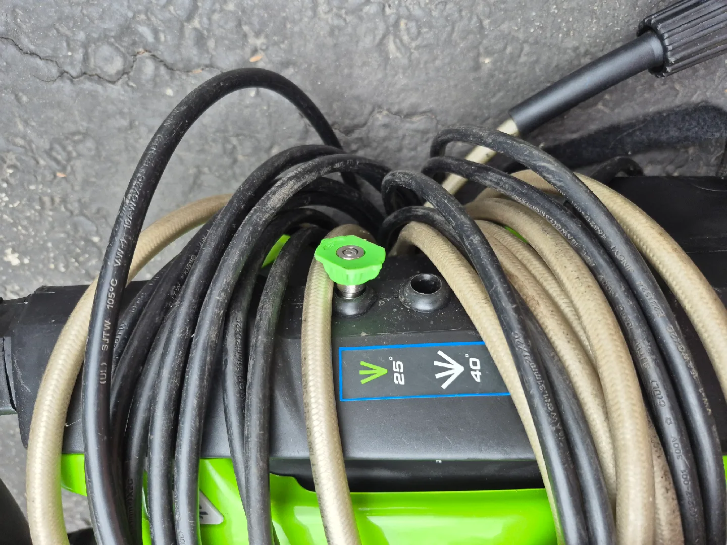Greenworks 1500 PSI Electric Pressure Washer image indicator(5)