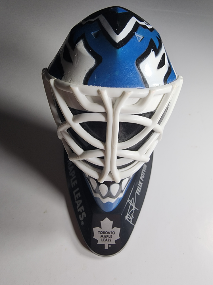 Toronto Maple Leafs Felix Potvin Goalie Mask Figurine