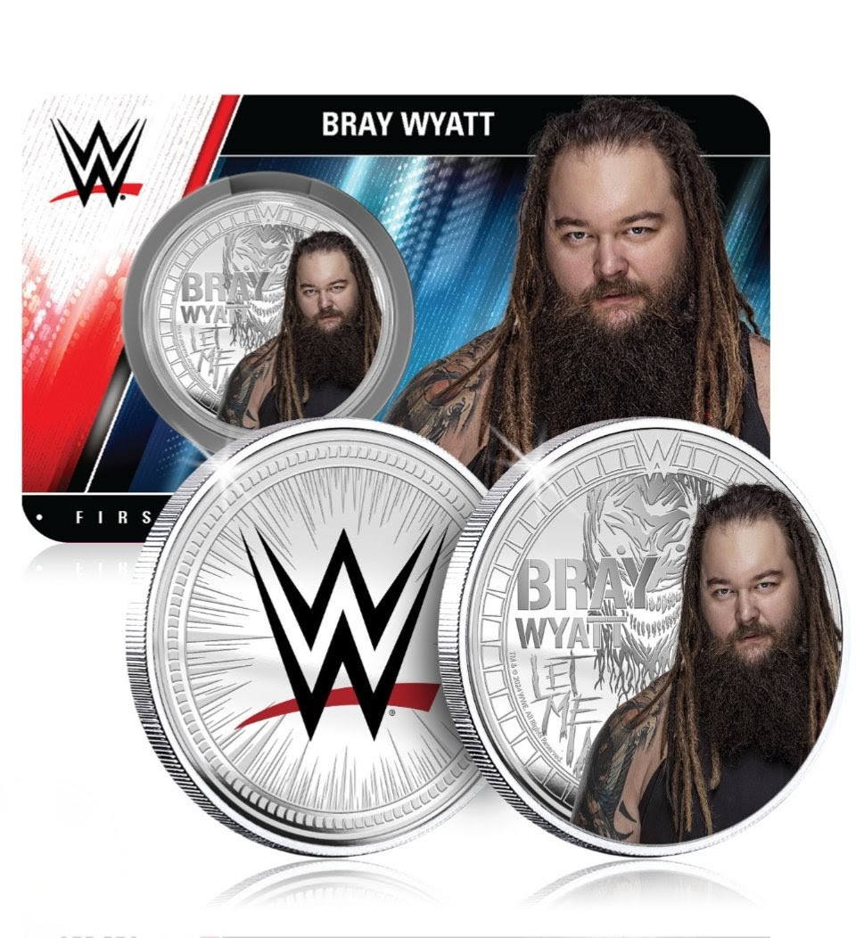 WWE Bray Wyatt Silver Coin