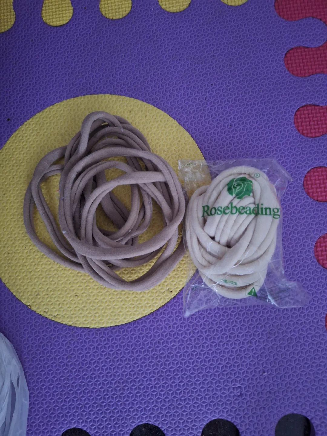 Rosebeading Beige Elastic Band thumbnail