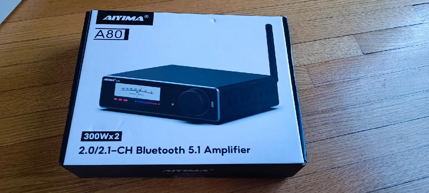 AIYIMA A80 Bluetooth Amplifier - Like New! image indicator(2)