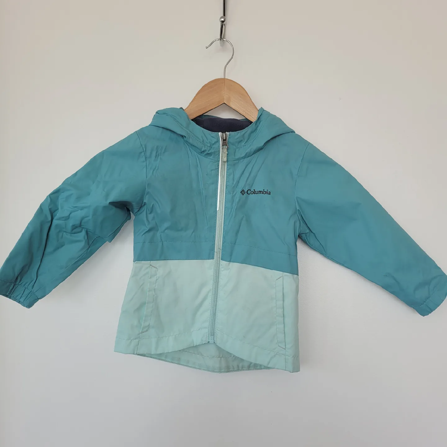 Columbia Toddler's 3T Rain Jacket - Turquoise thumbnail