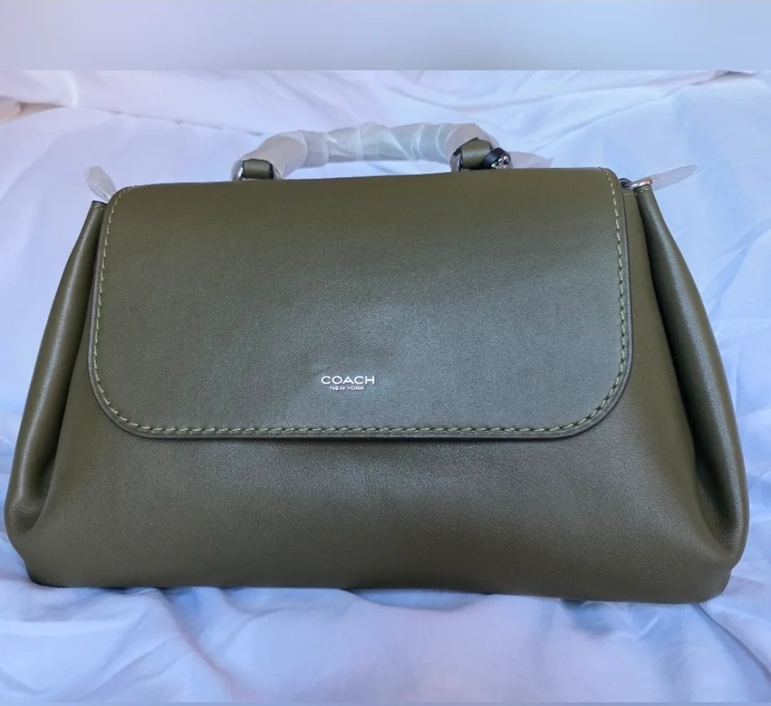 Coach Bag: Slouchy Rogue in Olive - RARE FIND! image indicator(2)