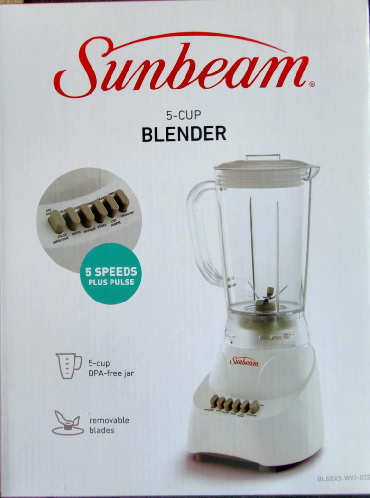 Sunbeam 5-Cup Blender - New in Box