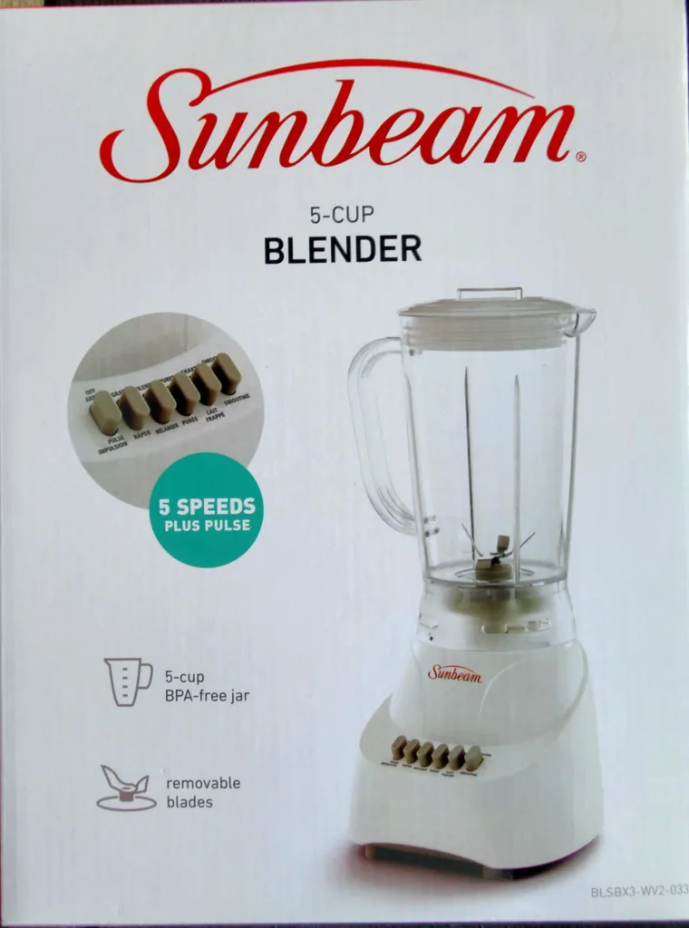 Sunbeam 5-Cup Blender - New in Box thumbnail