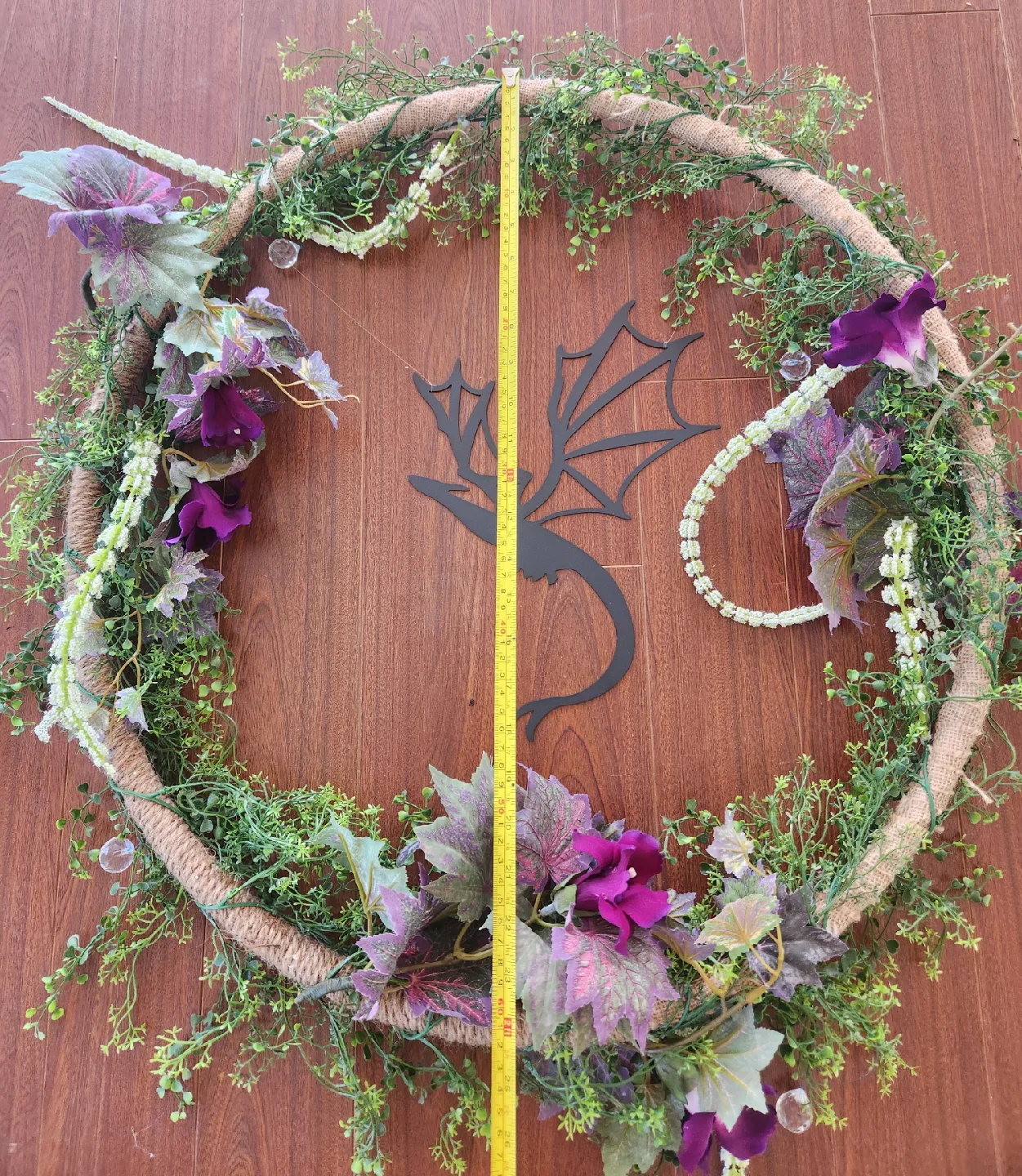 Dragon Wreath Wall Decor - 24 Inch image indicator(4)