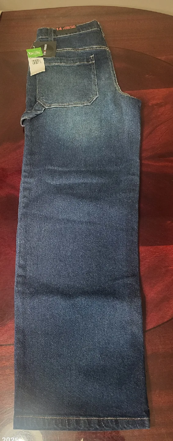 Early Christmas shopping! youth jeans...size 14 image indicator(8)