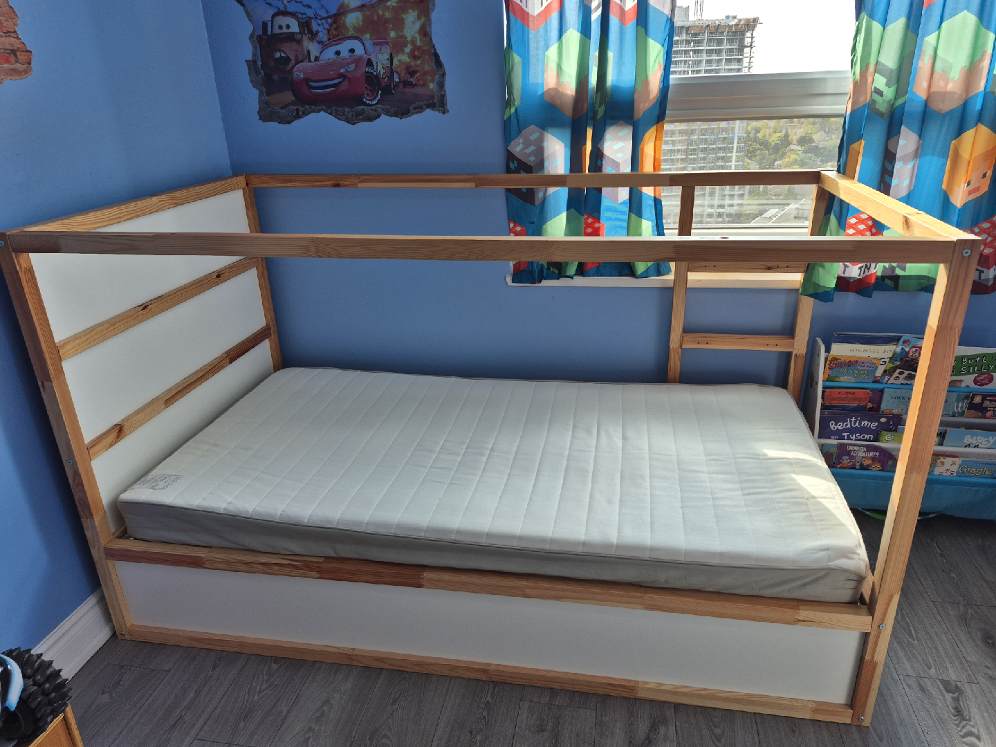 Ikea Kura Bed Frame with Mattress