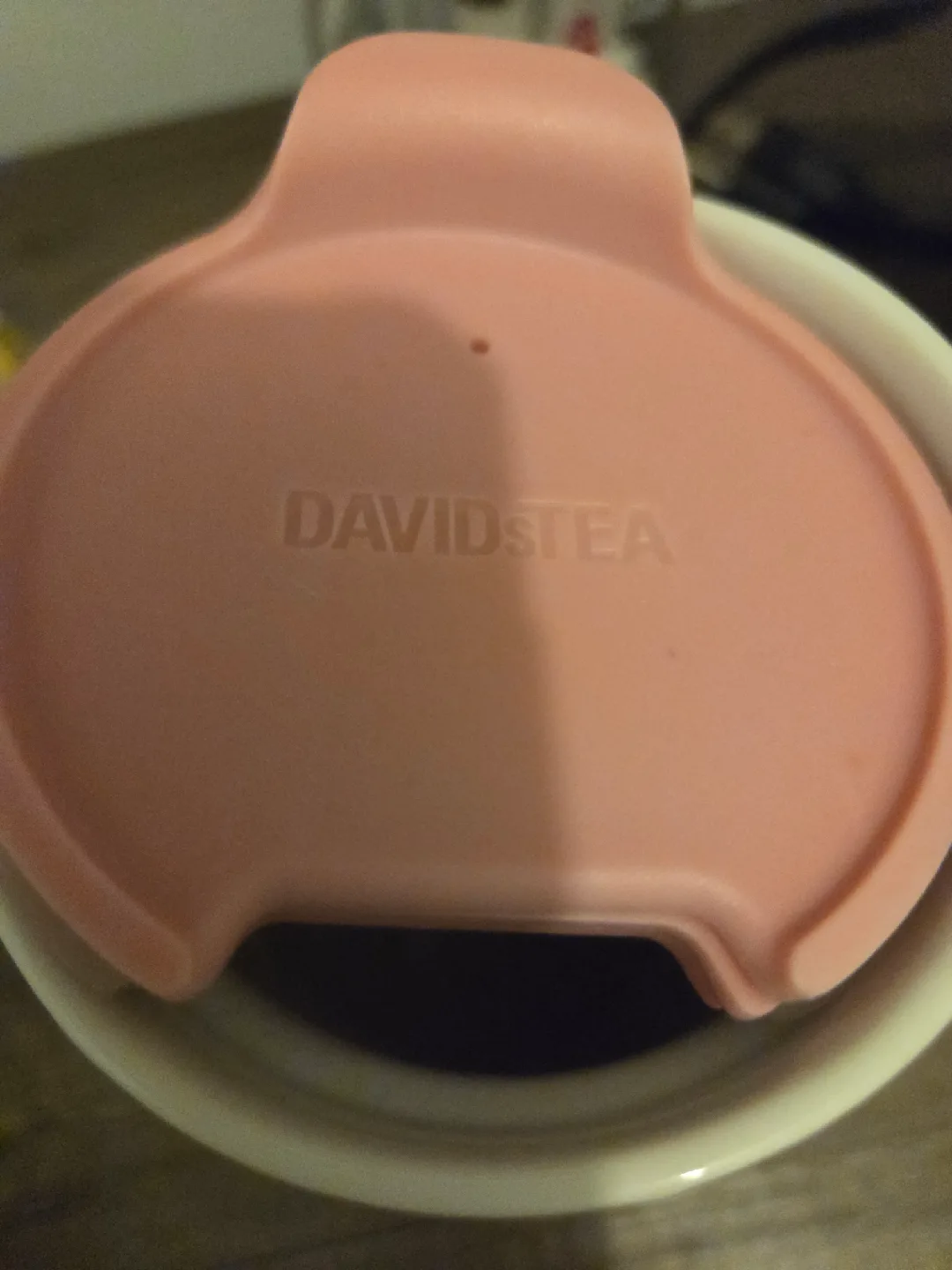 🥕🥕🥕 DAVIDsTEA Travel Mug with Flamingo Design image indicator(2)