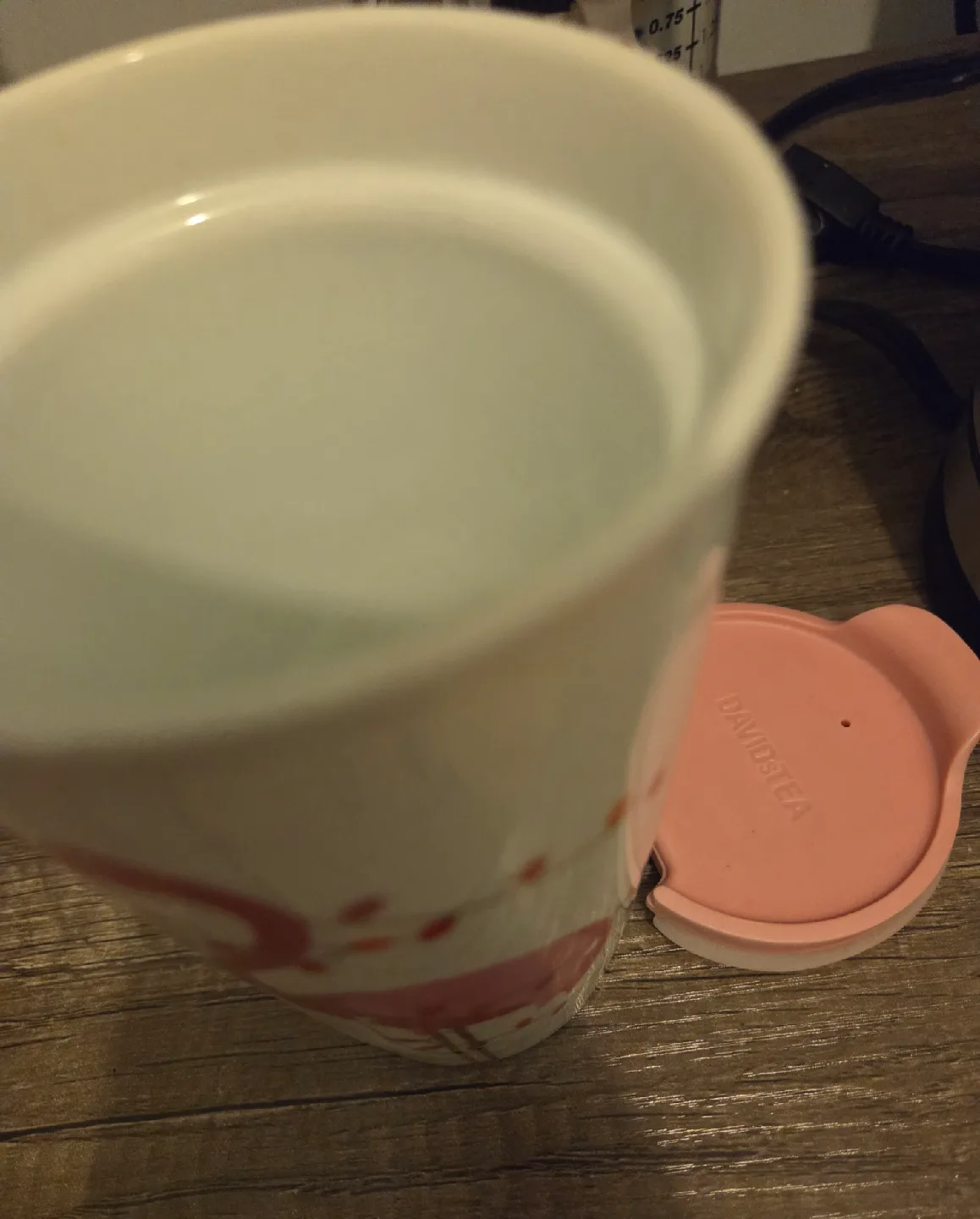 🥕🥕🥕 DAVIDsTEA Travel Mug with Flamingo Design image indicator(3)