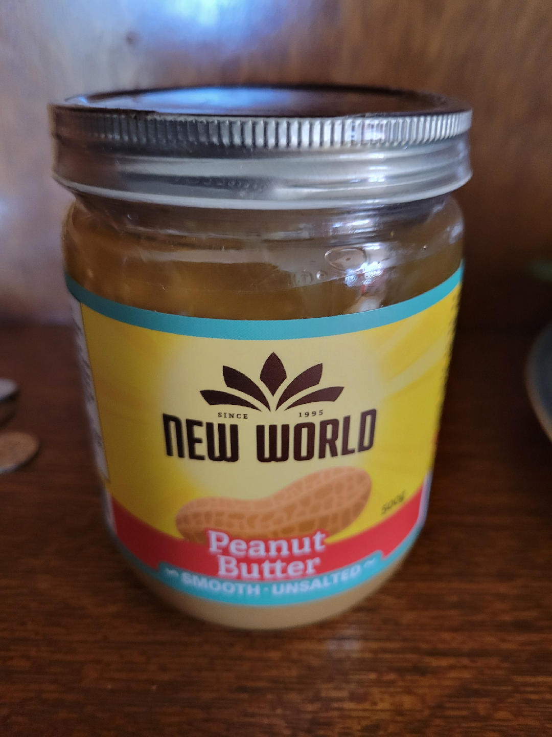 New World Peanut Butter - Smooth & Unsalted