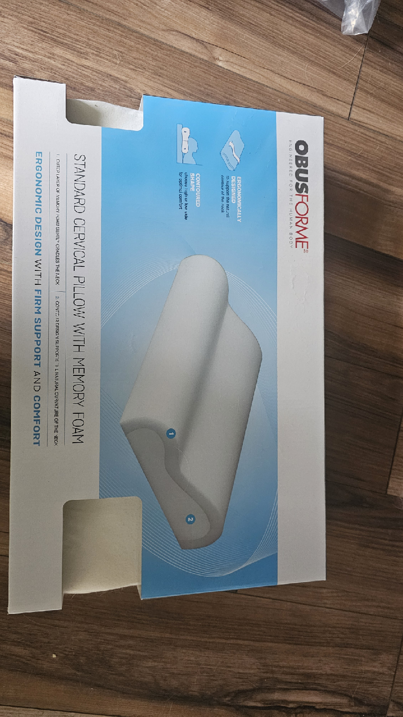 ObusForme Standard Cervical Pillow with Memory Foam