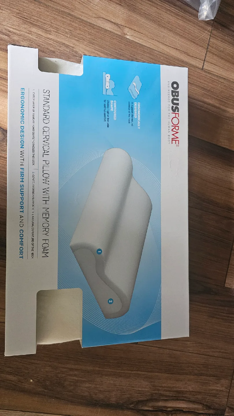 ObusForme Standard Cervical Pillow with Memory Foam
