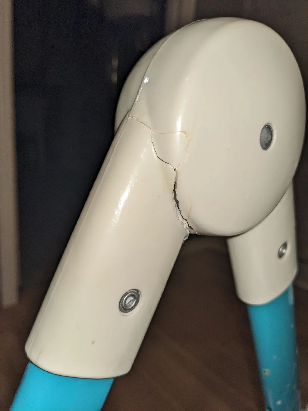 Baby High Chair - White & Blue image indicator(5)