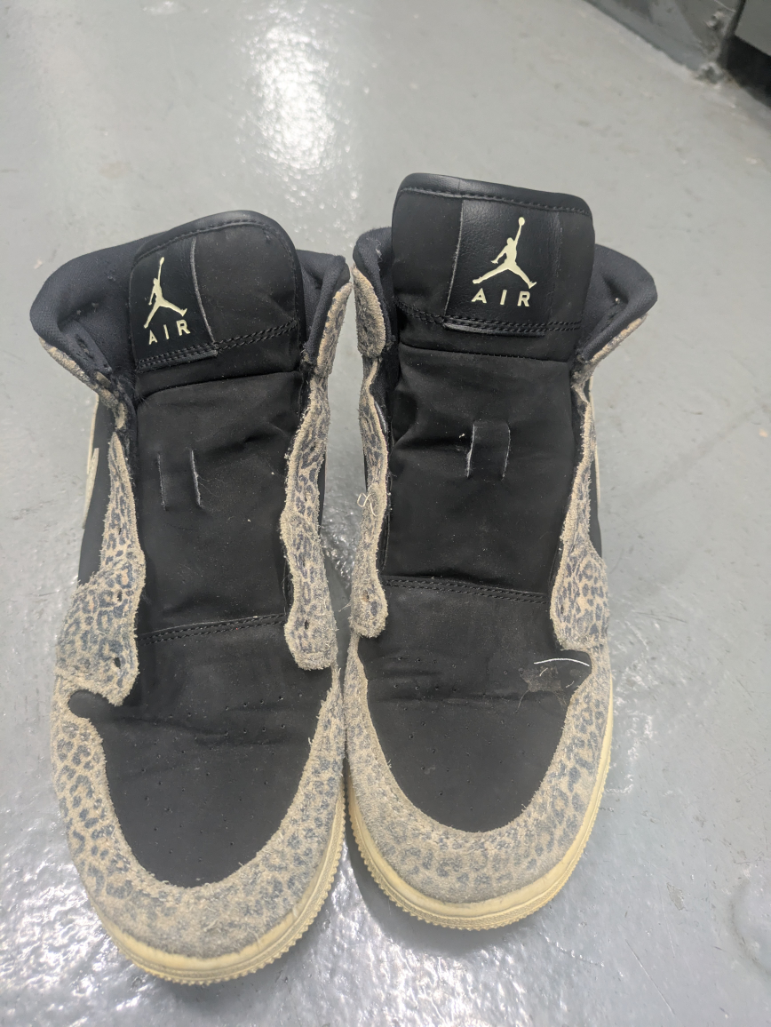 Nike Air Jordan 1 Mid SE Animal Instinct Size 7 Kids - photo 2