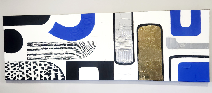 Abstract Geometric Wall Art - Modern Decor