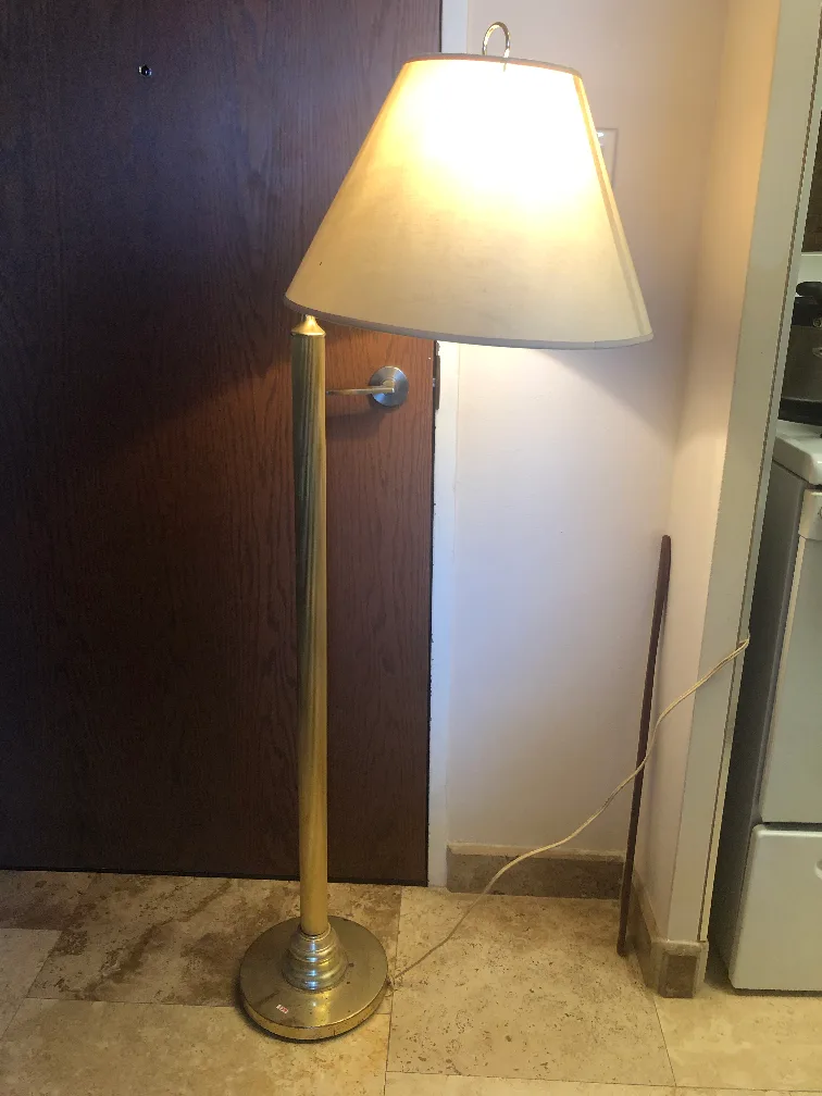 Gold Floor Lamp thumbnail